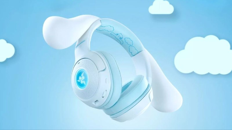 Razer dévoile d'adorables écouteurs Cinnamoroll avec de charmantes oreilles souples