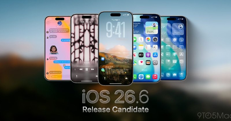 Apple präsentiert erste iOS 26.6 RC-Version für das iPhone