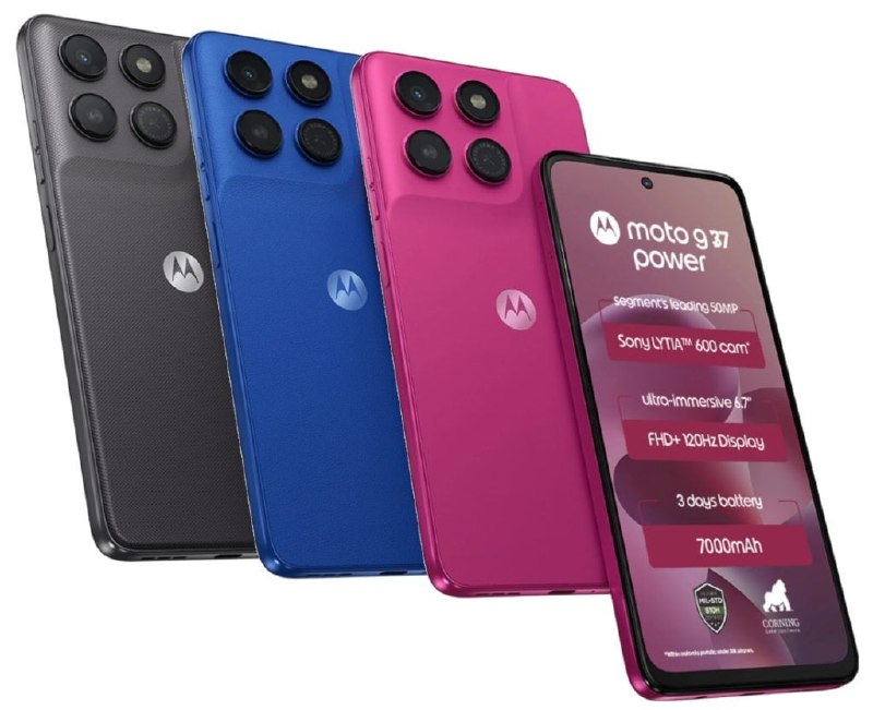 Motorola Moto G77 Power дебютирует с впечатляющей батареей емкостью 7000 мАч по привлекательной цене