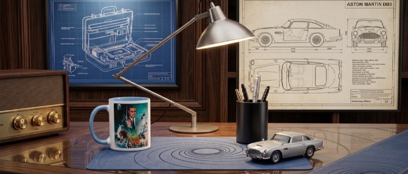 Transform Your Workspace: 24 James Bond-Inspired Upgrades for the Ultimate Home Office Experience