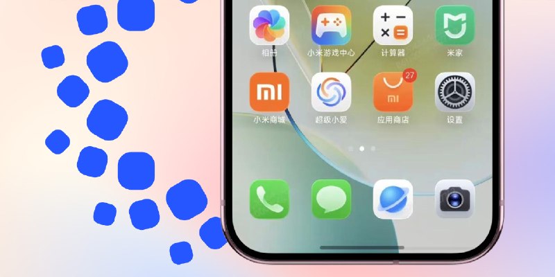 Утечка обоев Xiaomi HyperOS 4 перед стартом в августе