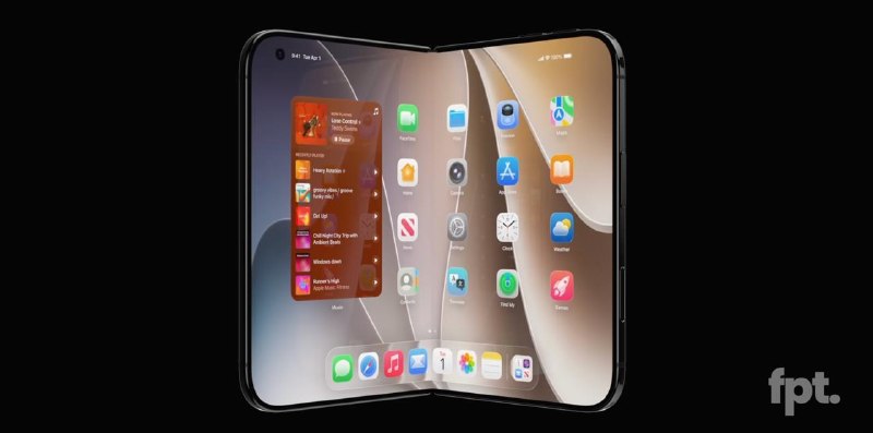 😐 Samsung начала делать дисплеи для складных iPhone