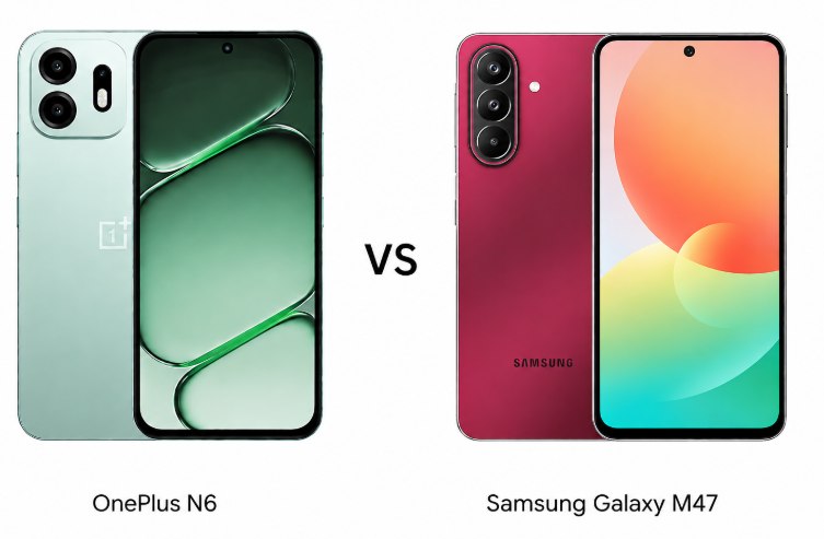 OnePlus N6 vs. Samsung Galaxy M47: Which Device Reigns Supreme in Battery Performance and Versatility?