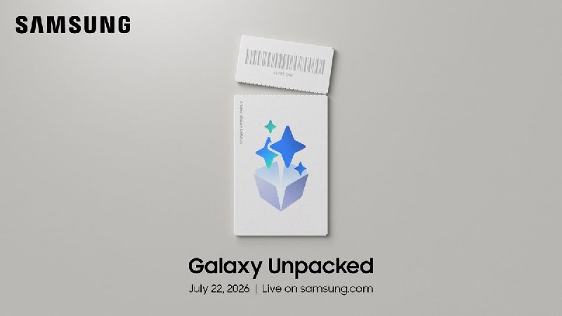 三星宣布即将举行的 Galaxy Unpacked 活动日期:“新形态展开”暗示重大创新