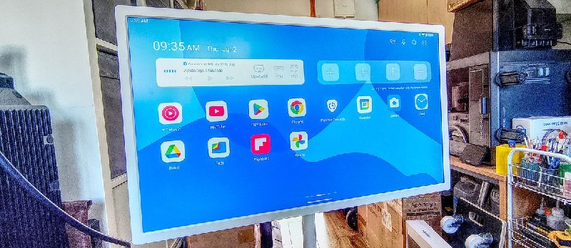 Apolosign 32 英寸智能便携式电视评测:不可思议的 4K 轮式 Android 平板电脑,重新定义演示