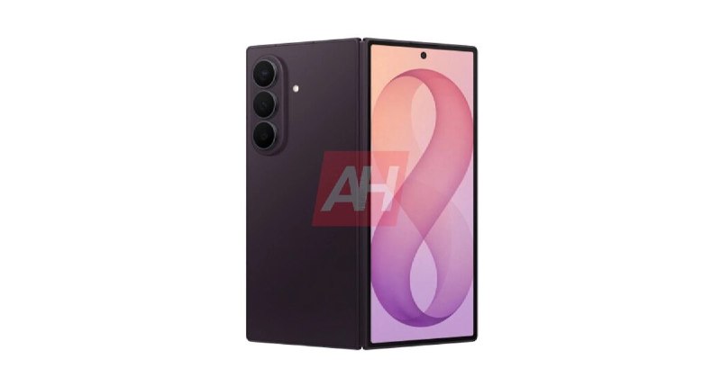 令人兴奋的泄漏揭示了 Galaxy Z Fold 8 Ultra 的令人惊叹的紫色版本