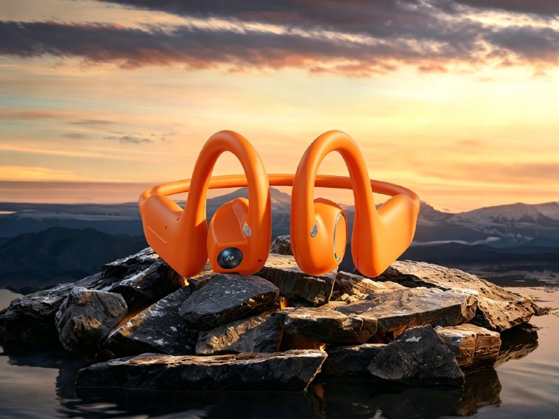 Rollme dévoile AirCam : un casque ouvert innovant doté d'un appareil photo 8MP, d'une traduction IA et d'une