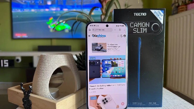 Pin lớn, khung hình nhỏ: Kiểm tra giới hạn của Camon Slim
