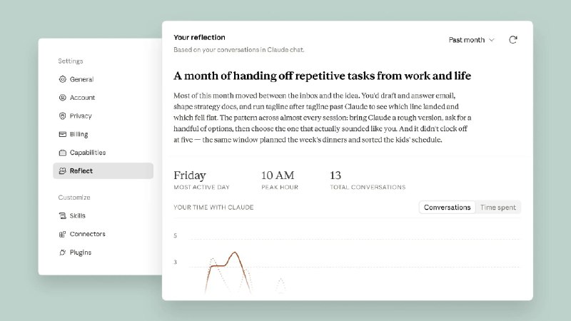 Anthropic は包括的な使用状況を追跡するための「Reflect」機能で Claude を強化します