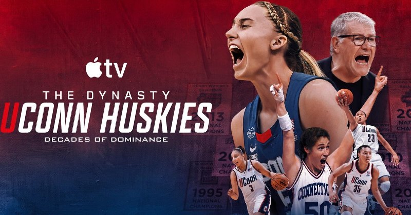 Apple TV、「ザ・ダイナスティ: UConn Huskies」のエキサイティングな最初の予告編を公開