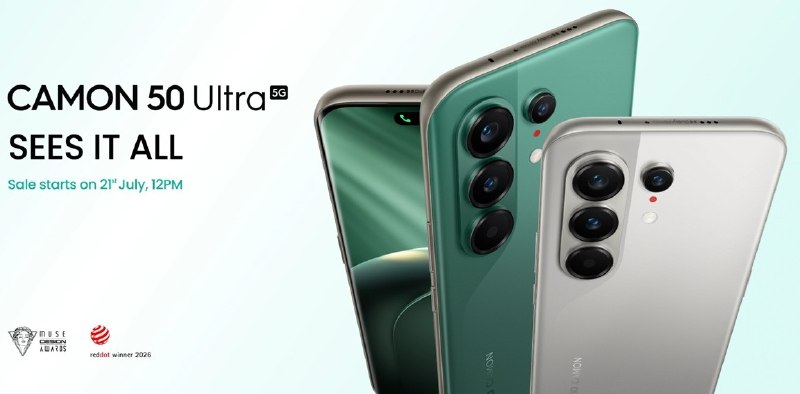 Tecno Camon 50 Ultra 인도 출시