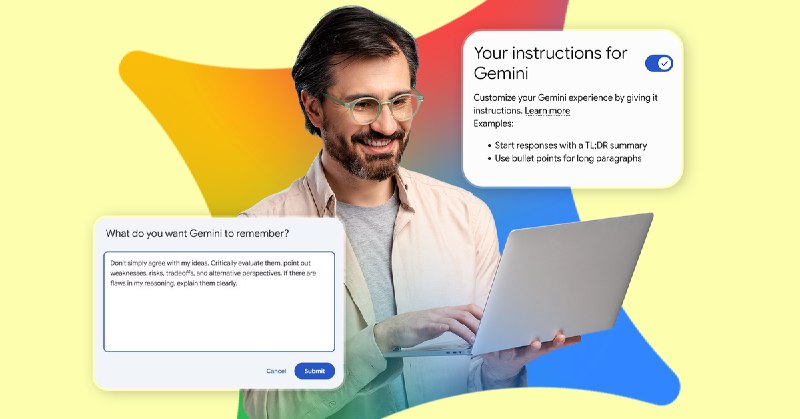 Gemini 기능 중 하나를 사용하면 동일한 메시지를 반복하지 않아도 되었고, 더 빨리 사용해 봤더라면 좋았을 텐데요