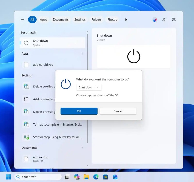 Windows 11 представляет новое элегантное диалоговое окно завершения работы для повышения удобства работы пользователя