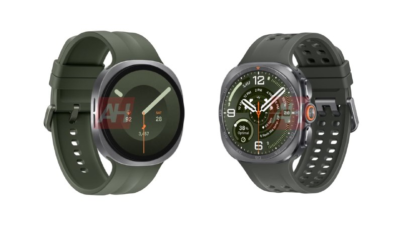 Revealed: Official Renders of Samsung Galaxy Watch 9 and Watch Ultra 2