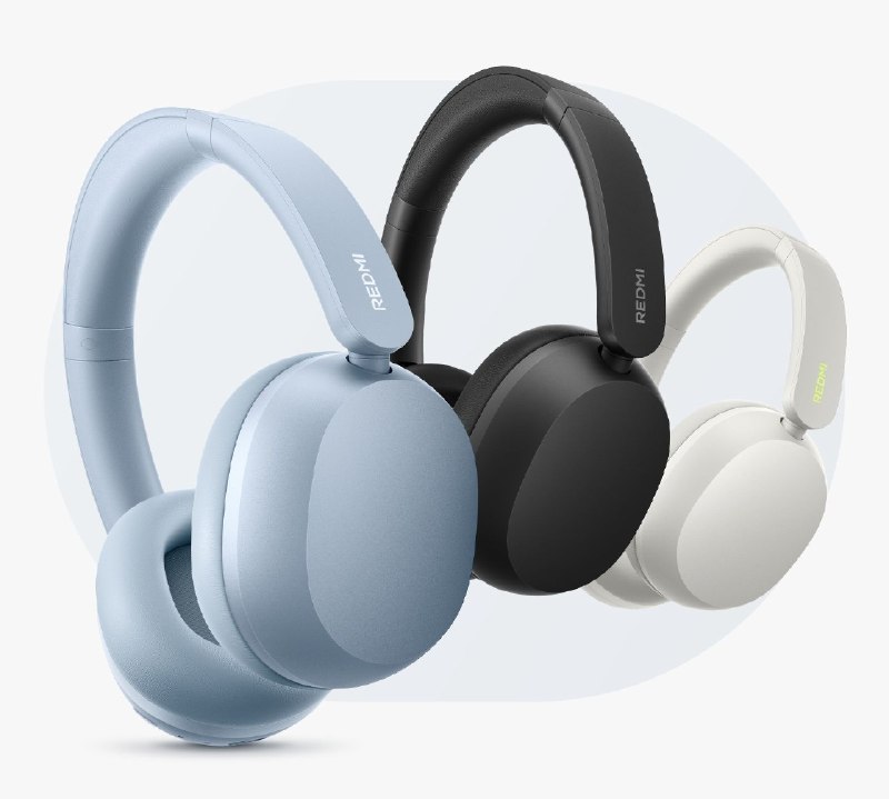 Introducing Redmi's Premier Over-Ear Headphones Featuring 42dB Active Noise Cancellation and Impressive 72-Hour Battery
