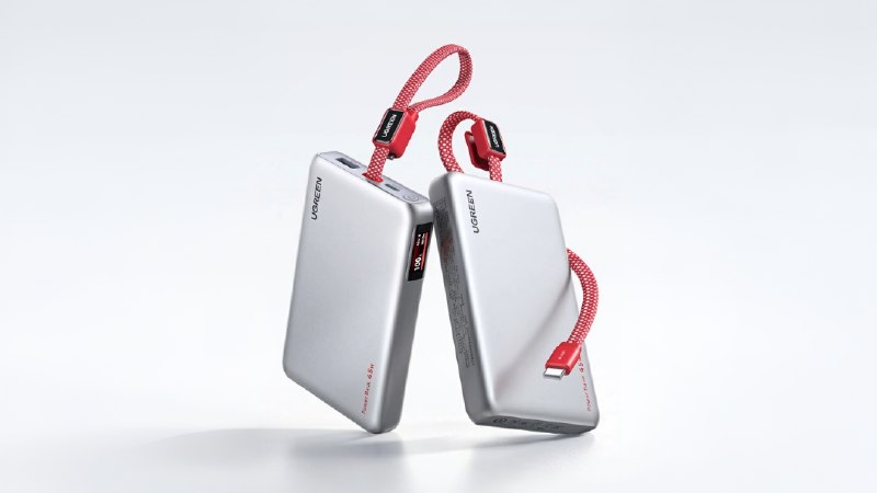 Power Bank รุ่นต่อไปของ Ugreen: เอาต์พุต 45W, ความจุ 10,000mAh พร้อมจอสีและสายเคเบิลในตัว