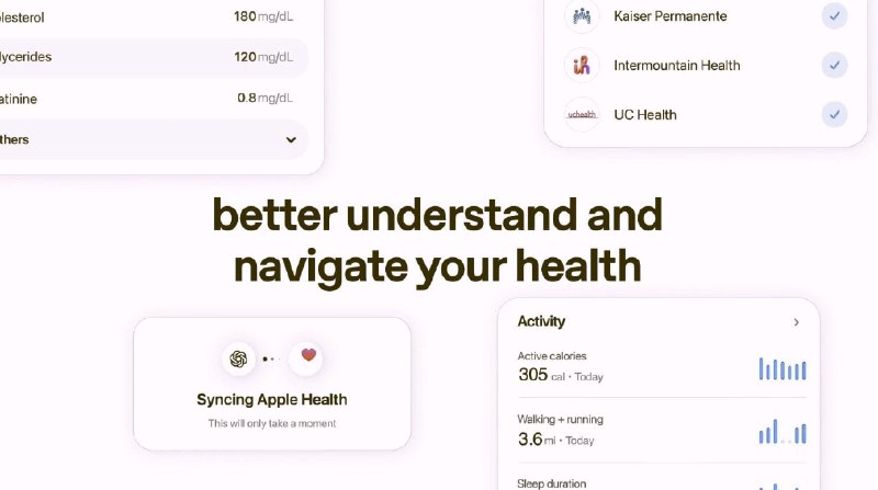 OpenAI представляет общенациональный ChatGPT Health: плавную интеграцию искусственного интеллекта с вашими медицинскими