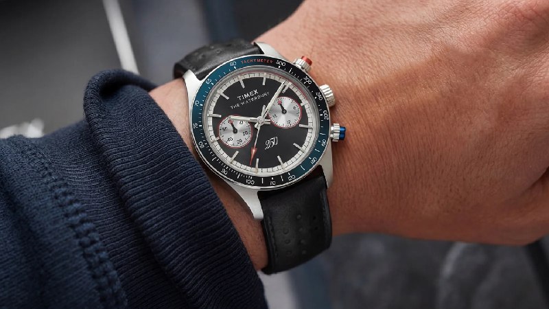 Timex Unveils New Vintage Racing-Inspired Meca-Quartz Chronograph Watch