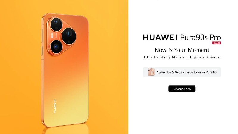 Huawei stellt weltweit die Pura 90s-Serie vor und strebt eine größere Marktreichweite an
