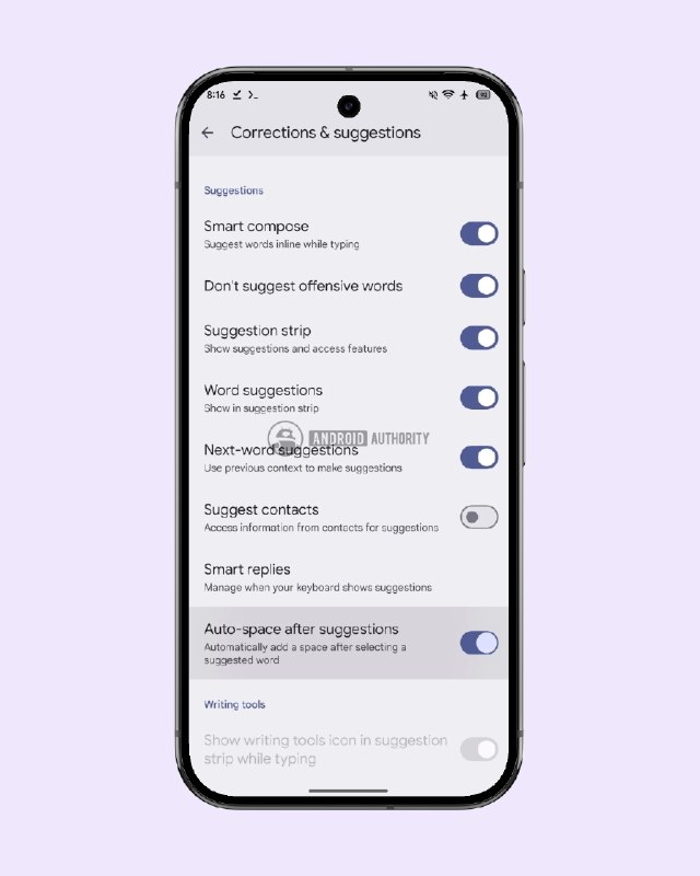 谷歌在 Gboard 测试阶段推出创新的“建议后自动调整空格”功能