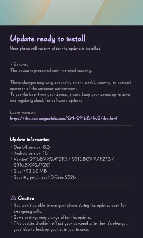 Galaxy S23 Plus June Update Now Available in India with New Build Version S916BXXSAFZF5/S916BOXMAFZF5/S916BXXSAFZE1