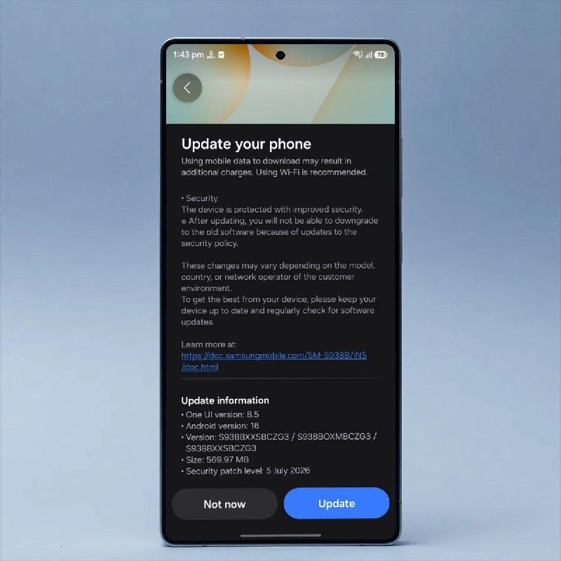 Galaxy S25シリーズの7月アップデートがインドで公開開始