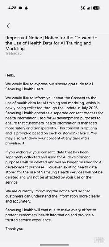 Samsung Health AI löst Kontroverse über verwirrendes Warnsystem aus