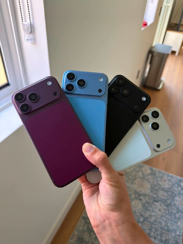 これらはiPhone 18 Proのラインナップカラーになると予想されます🔥