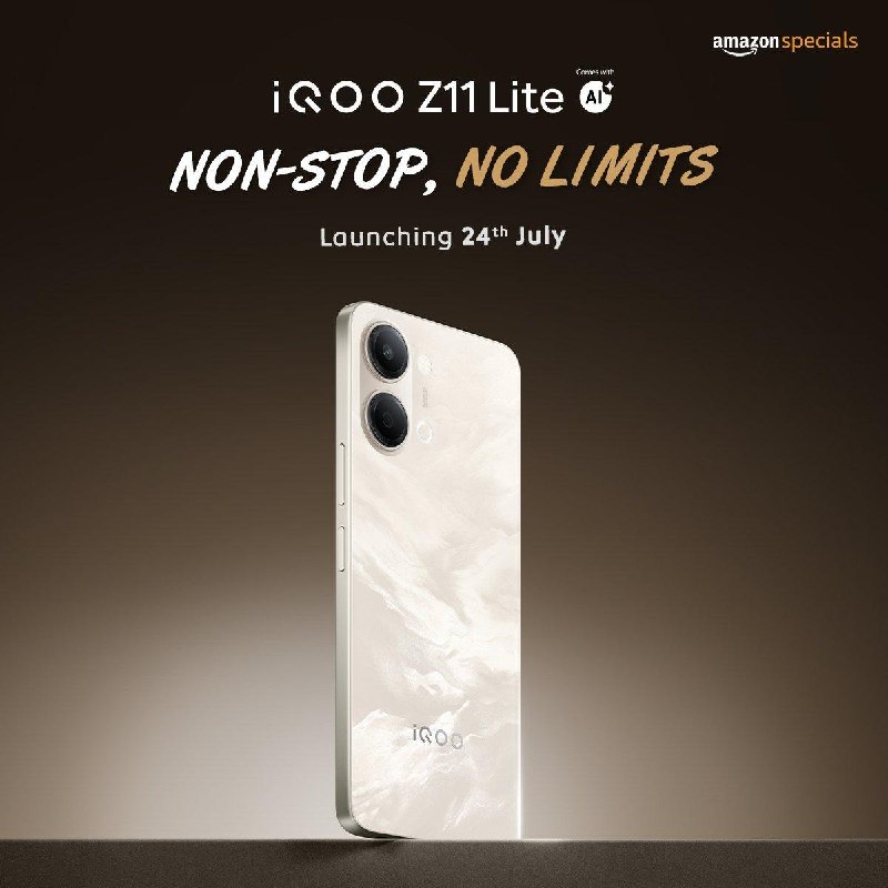 iQOO Z11 Lite เตรียมเปิดตัวในอินเดียวันที่ 24 กรกฎาคม
