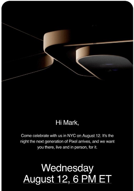 Google to Unveil Pixel 11 Series on August 12th 🌏