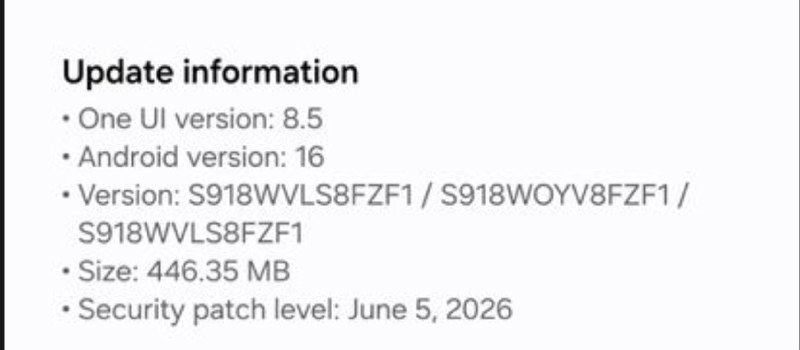 Galaxy S23 Series Receives June Update Across Canada
