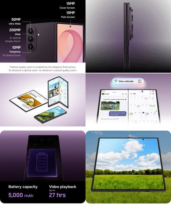 Samsung Galaxy Z Fold8 Ultra / Z Fold8 / Z Flip8 posters
