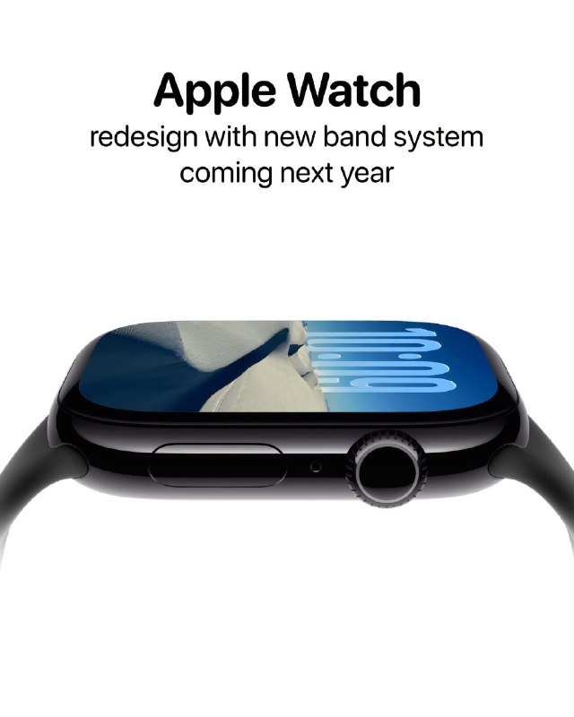 Apple Set to Revamp Apple Watch with Innovative Band System Next Year