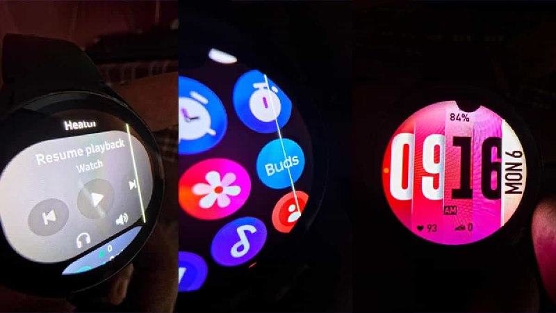 Samsung Galaxy Watch의 디스플레이에 녹색 라인이 개발된 것으로 알려졌으며 최근 One UI 8 Watch 업데이트는
