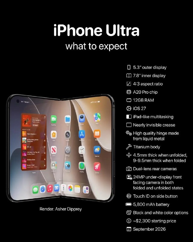 揭秘iPhone Ultra:苹果旗舰新标杆的革命性创新
