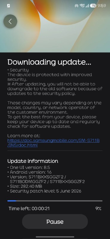 Galaxy S23 FE June Update Now Available in India with New Build Versions S711BXXSGGZF2/S711BODMGGZF2/S711BXXSGGZF2