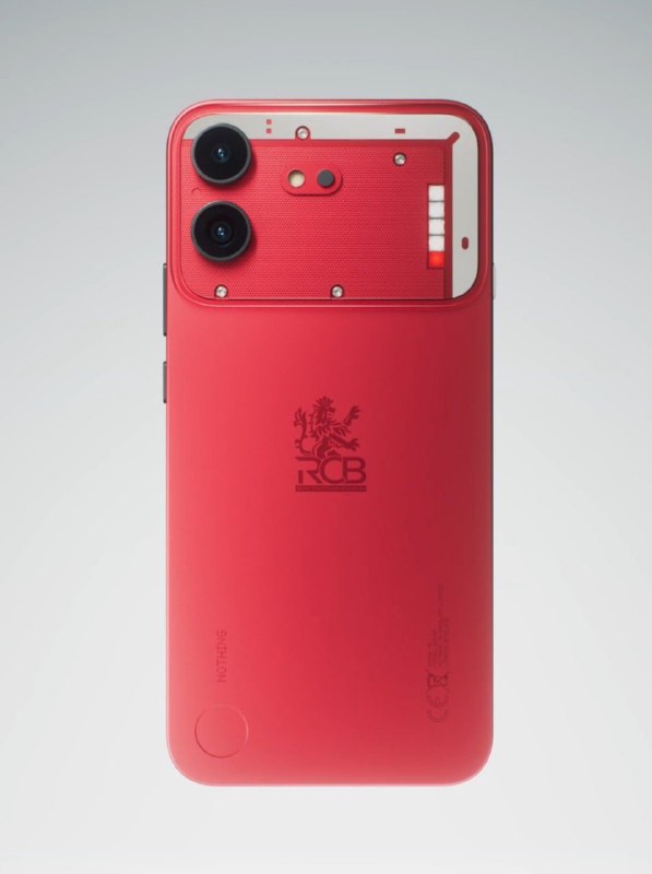 Introducing the Official Launch of the Nothing Phone 4B RCB Edition