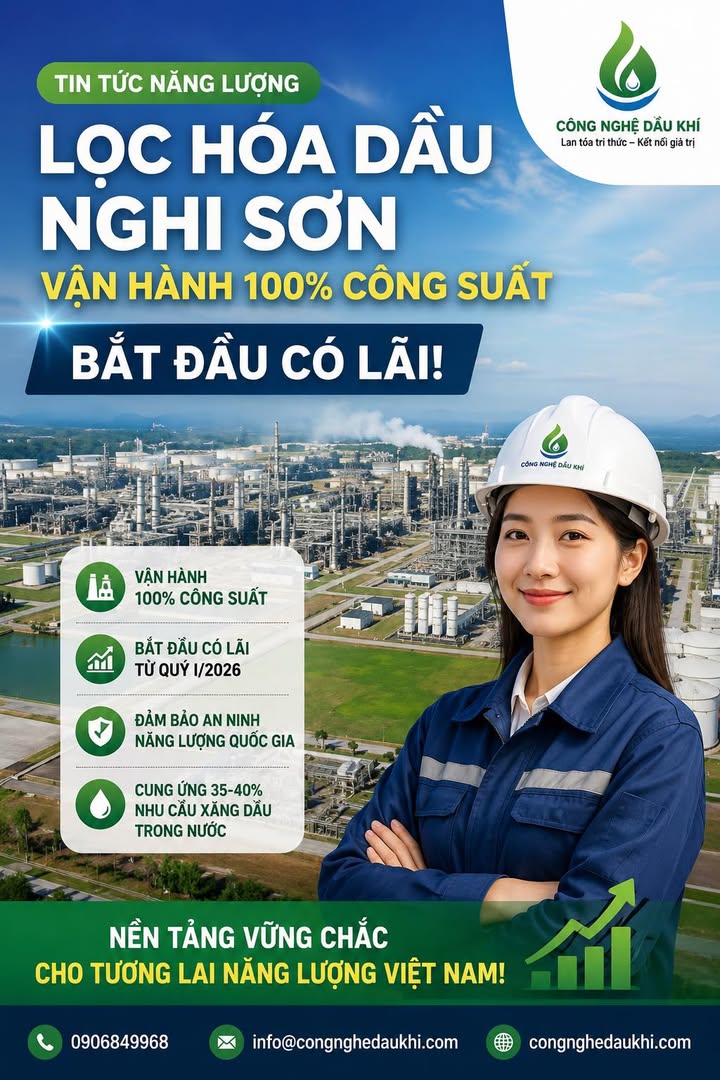 Lọc Hóa Dầu Nghi Sơn Vận Hành Tối Đa, Đánh Dấu Sự Khởi Sắc Sau Năm Thua Lỗ
