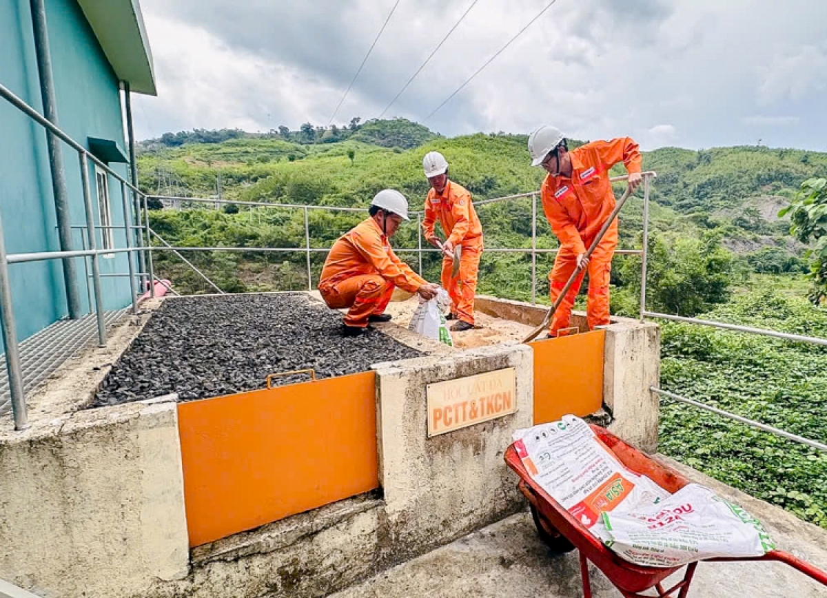 EVNGENCO1 Nỗ Lực Ứng Phó Với Mưa Lớn, Lũ Quét và Sạt Lở Đất Khu Vực Phía Bắc
