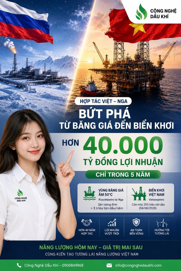 Zarubezhneft Và Petrovietnam Kiếm Hơn 40.000 Tỷ Đồng Trong 5 Năm, Câu Chuyện Thành Công Từ Vùng Băng