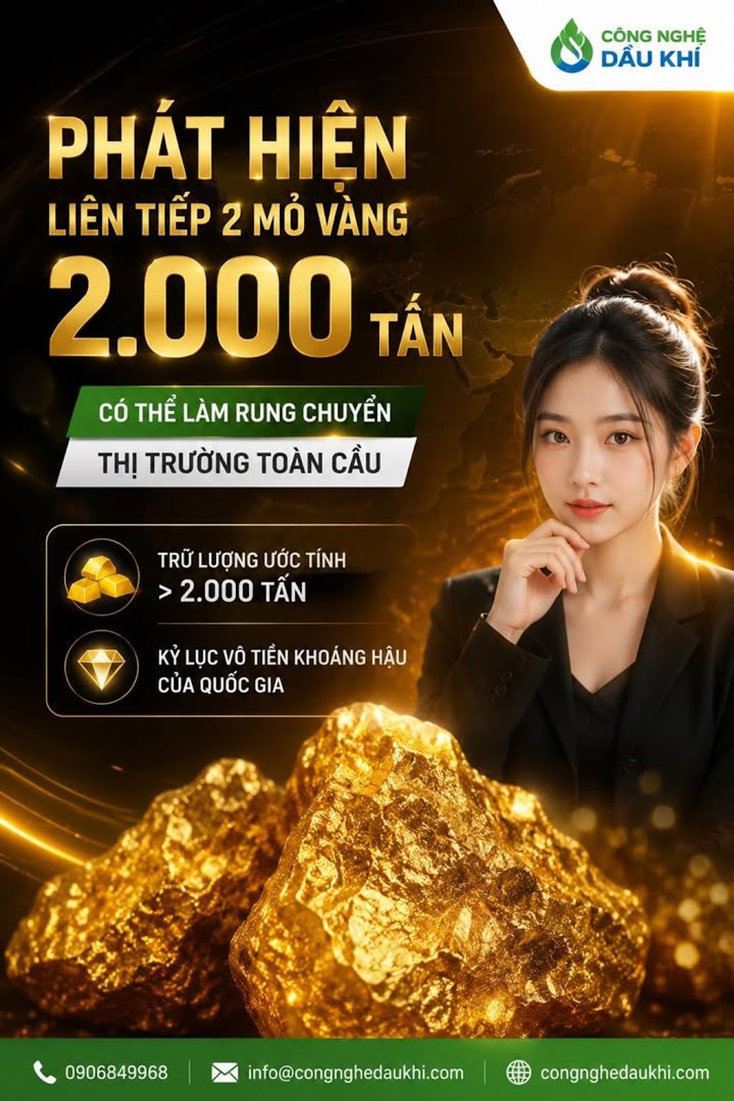 Trung Quốc phát hiện liên tiếp 2 siêu mỏ vàng hơn 2.000 tấn có thể làm đảo chiều cuộc chơi tài chính