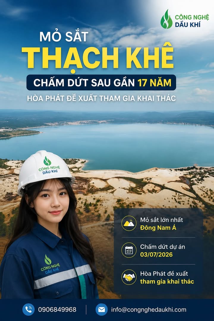 Dự án mỏ sắt Thạch Khê chính thức chấm dứt sau gần 17 năm, Hòa Phát đề xuất tham gia khai thác