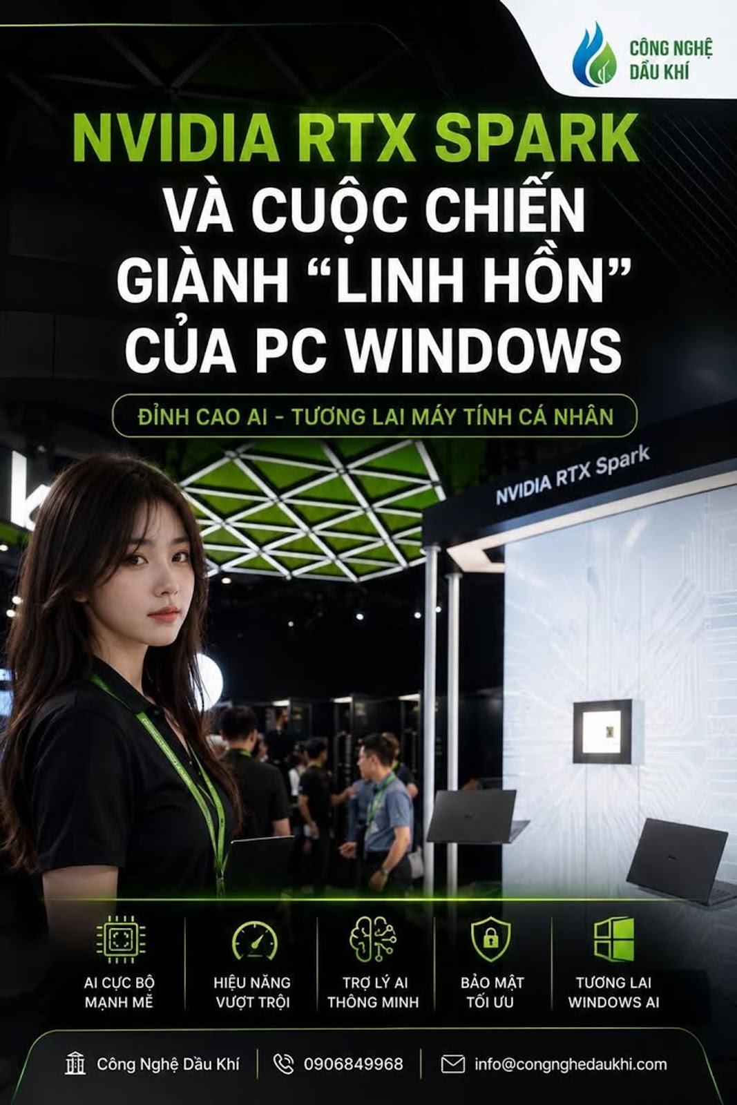 Nvidia RTX Spark và Cuộc Chiến Giành Quyền Kiểm Soát Kỷ Nguyên PC AI