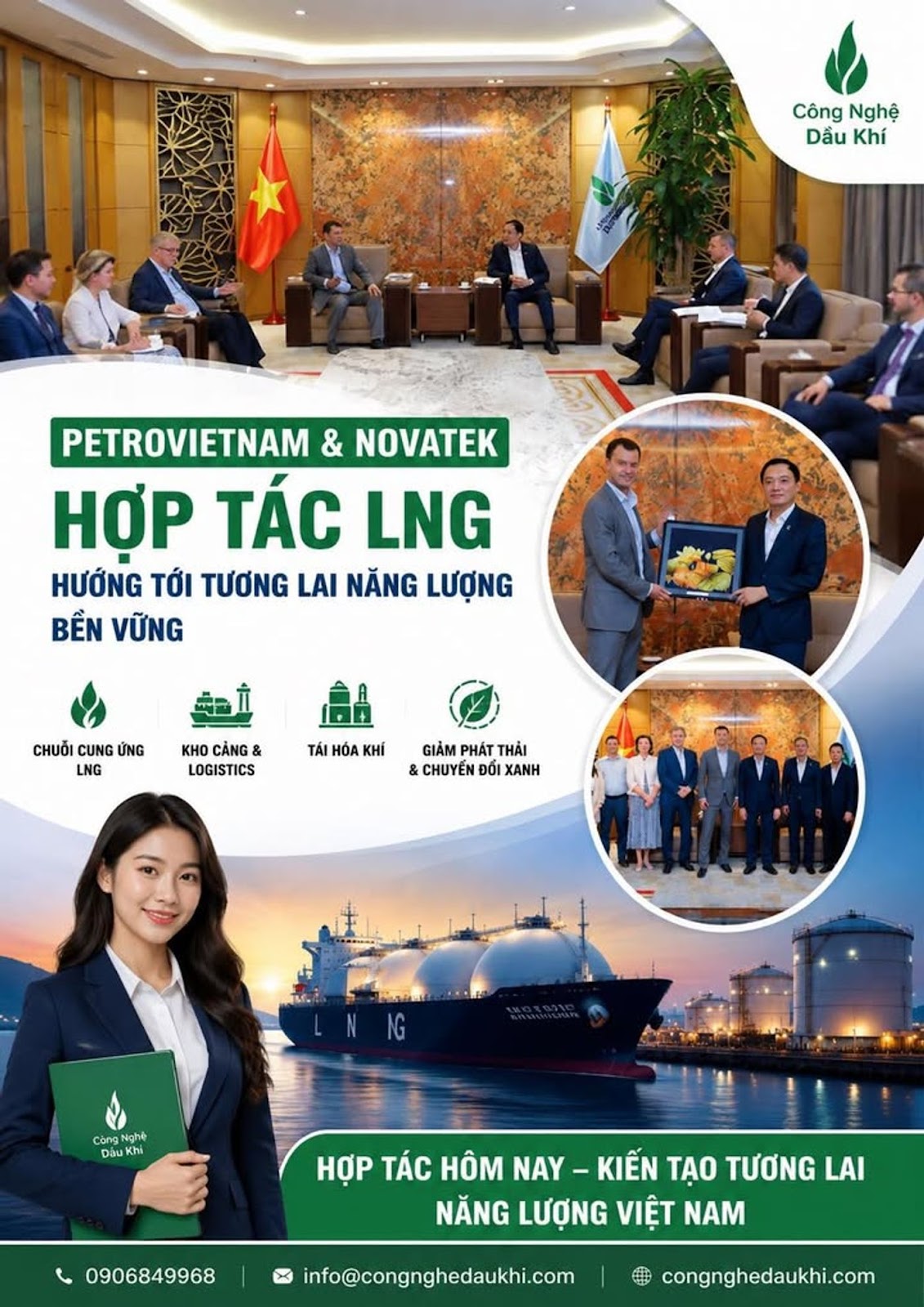 PETROVIETNAM BẮT TAY NOVATEK