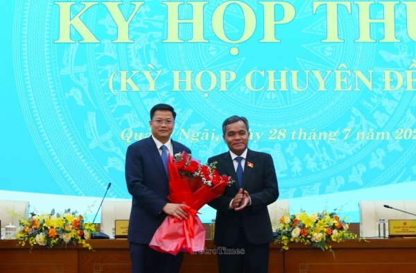 Ông Nguyễn Đức Tâm Nhận Chức Chủ Tịch UBND Tỉnh Quảng Ngãi