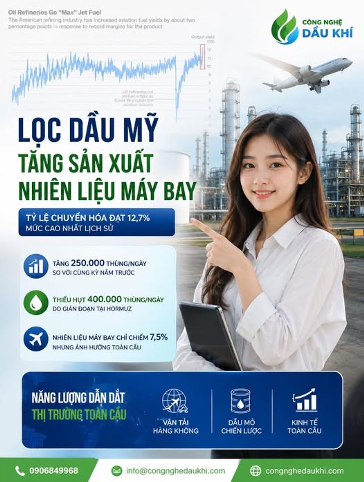 NHÀ MÁY LỌC DẦU MỸ ĐANG “HỐT BẠC” TỪ KHỦNG HOẢNG NHIÊN LIỆU MÁY BAY#LọcDầuMỹ #N...